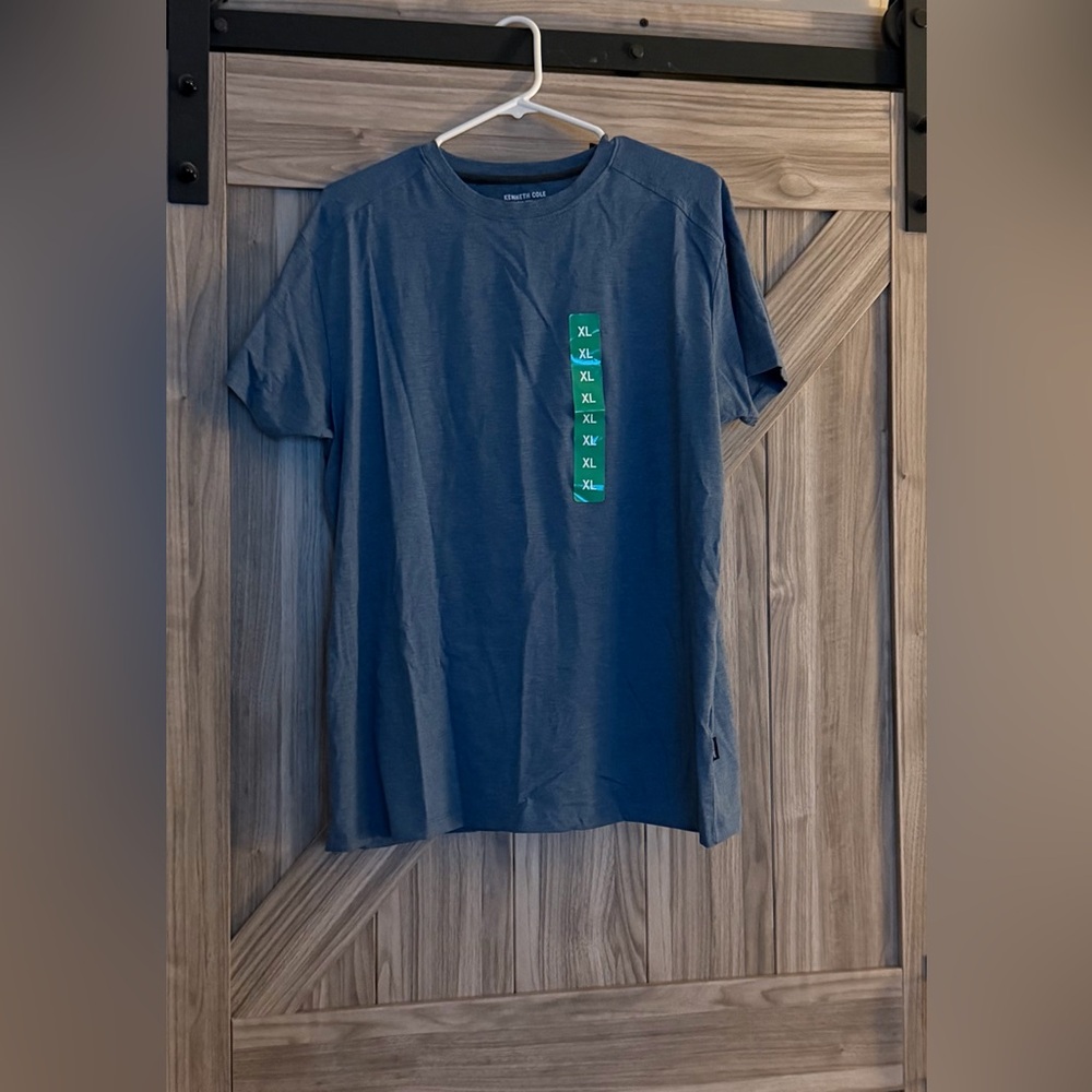 Kenneth Cole Blue Short Sleeve Tee